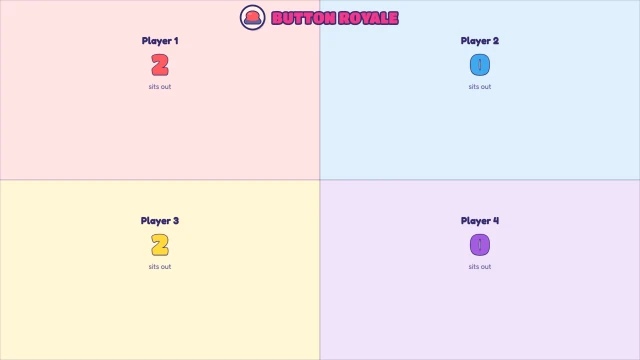 Button Royale: Wait for GREEN, then press first. First to 5 points!
